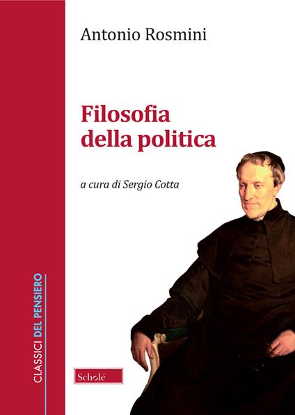 Filosofia della politica - Antonio Rosmini - copertina