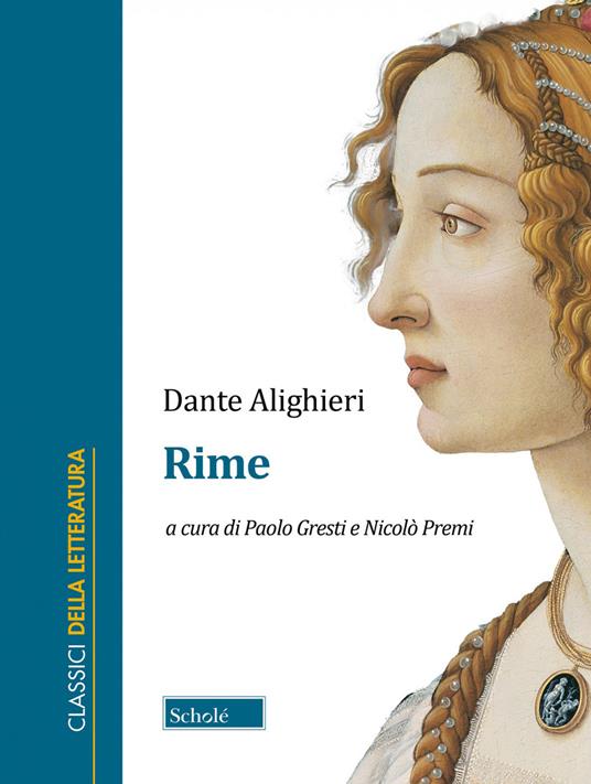 Rime - Dante Alighieri - copertina
