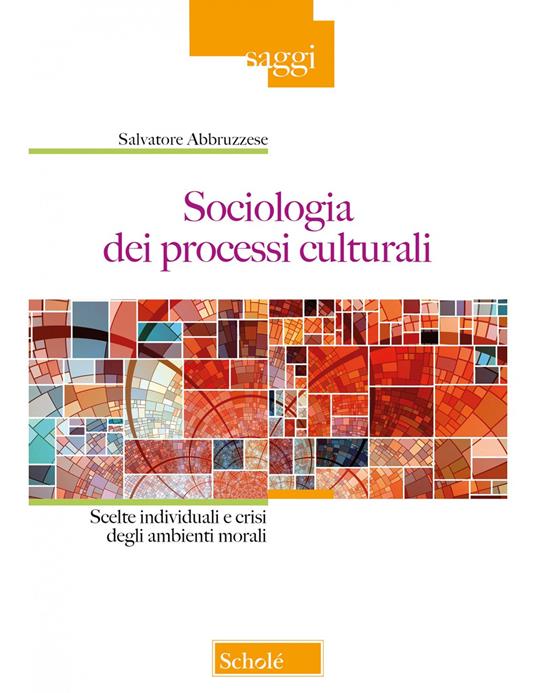 Sociologia dei processi culturali. Scelte individuali e crisi degli ambienti morali - Salvatore Abbruzzese - copertina