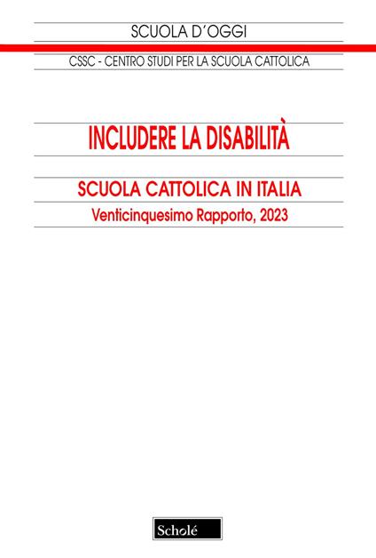 Includere la disabilità. 25° rapporto 2023 - copertina