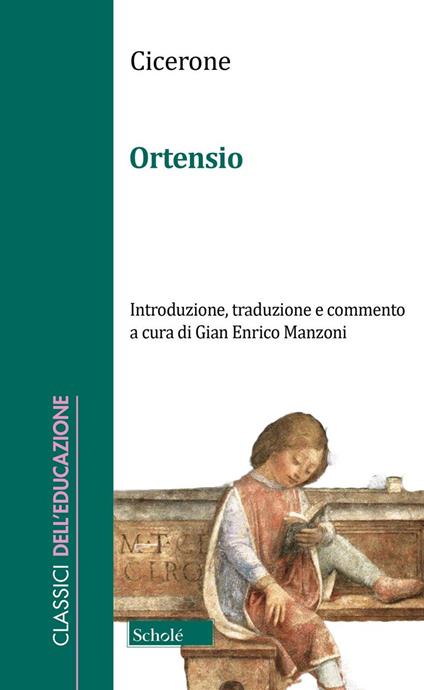 Ortensio. Testo latino a fronte - Marco Tullio Cicerone - copertina