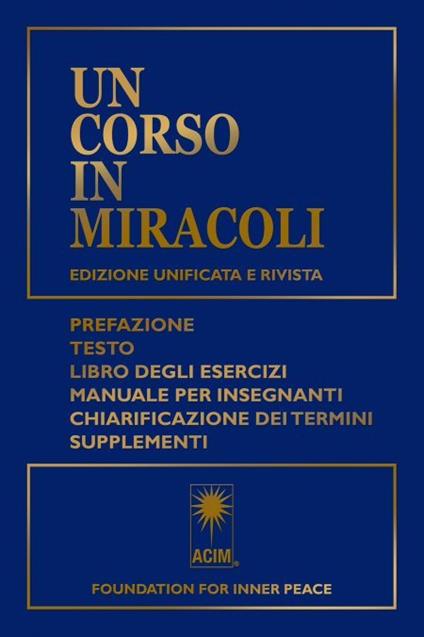 Un corso in miracoli - copertina