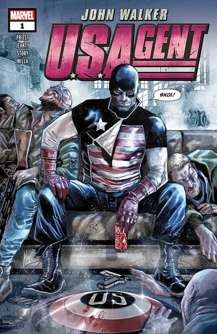 Il fanatico americano. U.S. Agent - Christopher Priest,Georges Jeanty - copertina