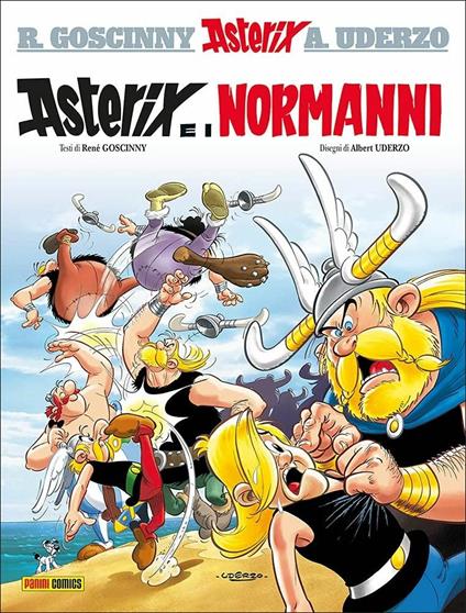 Asterix e i normanni - René Goscinny,Albert Uderzo - copertina
