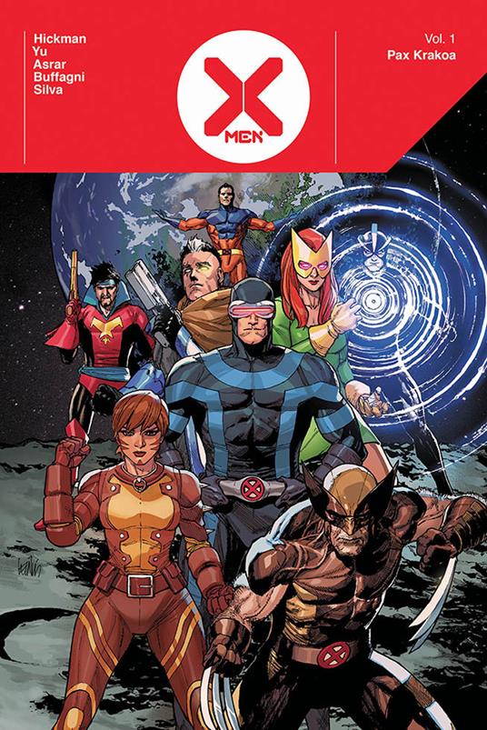 X-Men. Vol. 1: Pax Krakoa - Jonathan Hickman,Leinil Francis Yu,Mahmud Asrar - copertina