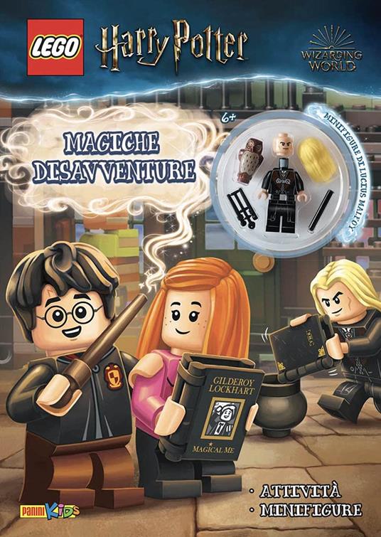 Magiche disavventure. Lego Harry Potter. Ediz. a colori. Con minifigure Lego®  di Lucius Malfoy - Libro - Panini Comics 