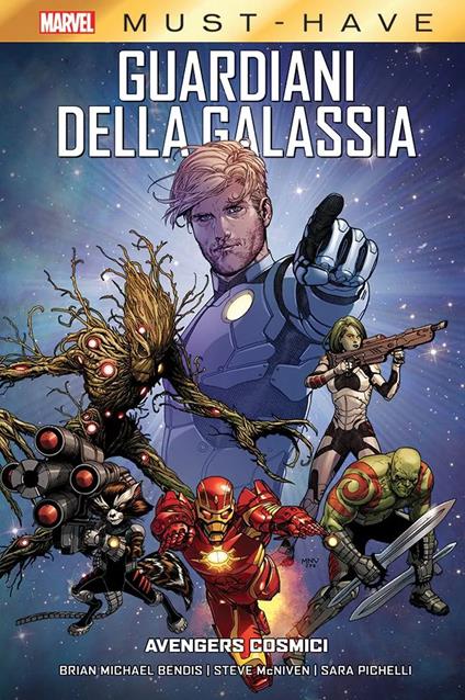 Avengers cosmici. Guardiani della galassia - Steve McNiven,Brian Michael Bendis,Sara Pichelli - copertina