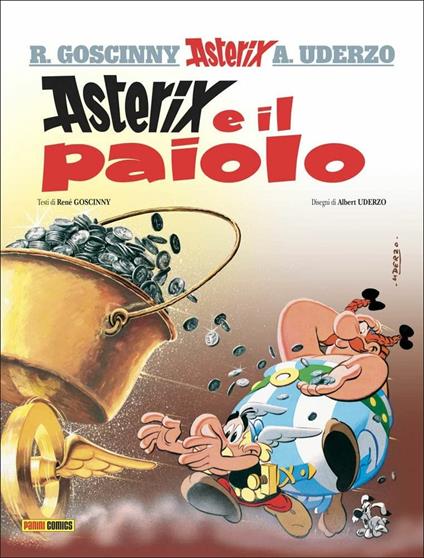 Asterix e il paiolo - René Goscinny,Albert Uderzo - copertina