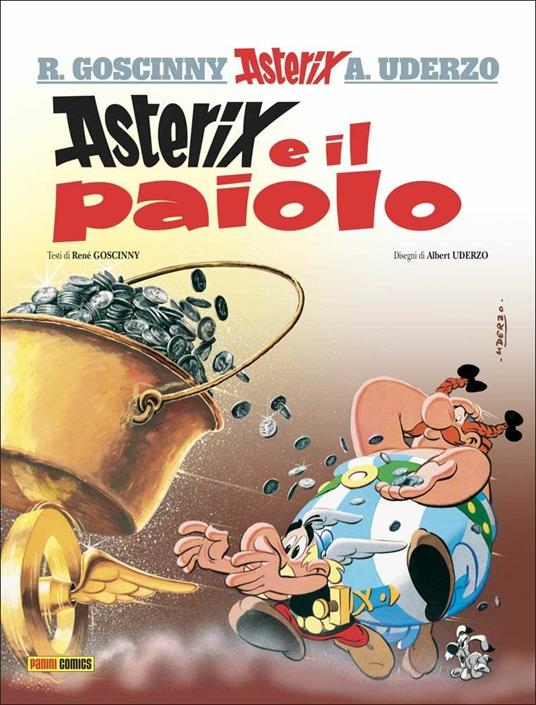 Asterix e il paiolo - René Goscinny,Albert Uderzo - copertina