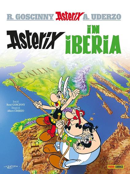 Asterix in Iberia - René Goscinny,Albert Uderzo - copertina