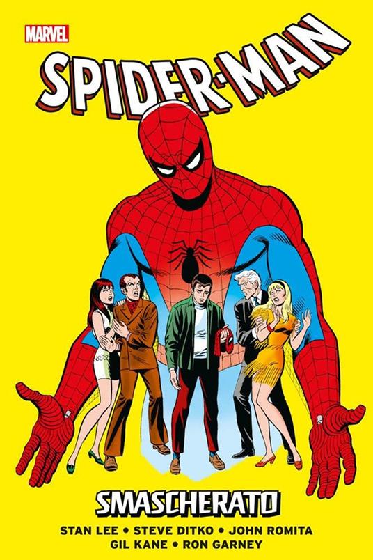 Smascherato. Spider-Man. Vol. 1: Smascherato. - Stan Lee,Steve Ditko,John Jr. Romita - copertina