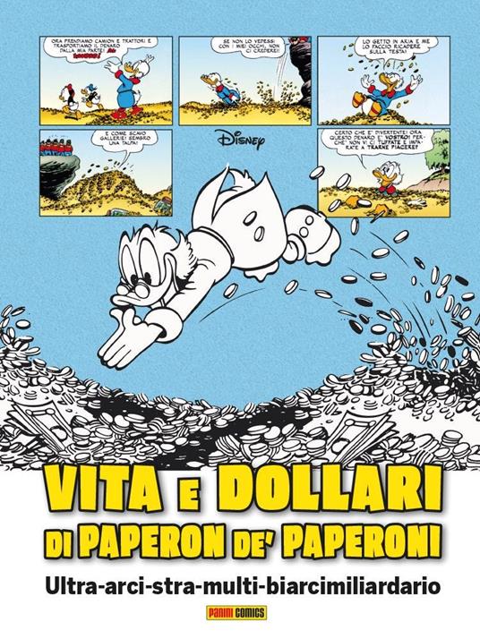 Vita e dollari di Paperon de' Paperoni - Carl Barks - copertina