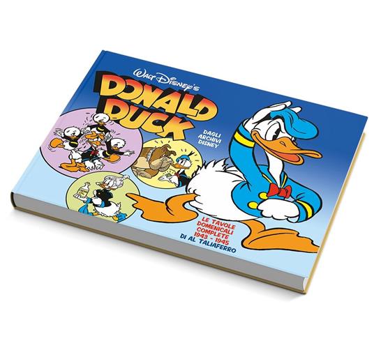 Donald Duck. Le tavole domenicali complete 1943-1945 - Al Taliaferro - copertina