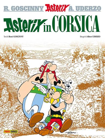 Asterix in Corsica - René Goscinny,Albert Uderzo - copertina
