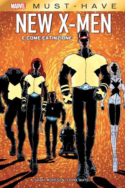 New X-Men. Vol. 1: E come extinzione. - Grant Morrison,Frank Quitely,Leinil Francis Yu - copertina