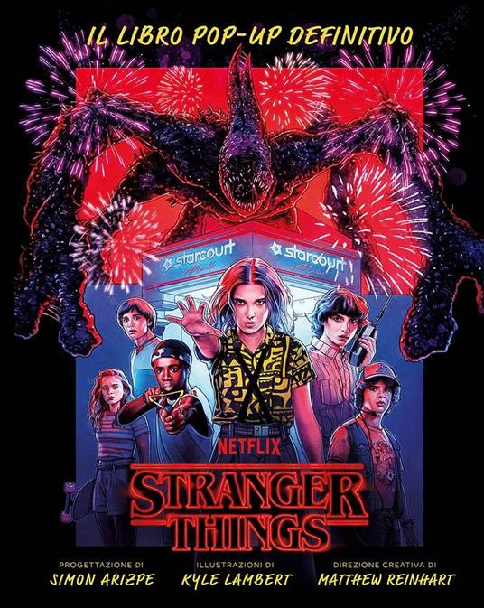 Stranger Things. Il libro pop-up definitivo. Ediz. a colori - copertina