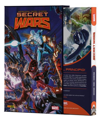 Secret wars - Jonathan Hickman,Paul Renaud Esad Ribic - copertina