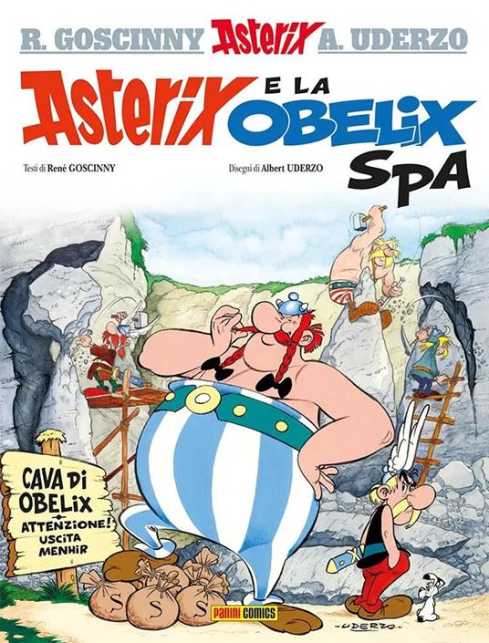 Asterix e la Obelix spa. Asterix collection - René Goscinny,Albert Uderzo - copertina