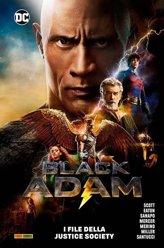 I file della Justice Society. Black Adam - copertina