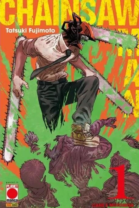 Chainsaw Man. Vol. 1: Cane e motosega - Tatsuki Fujimoto - copertina