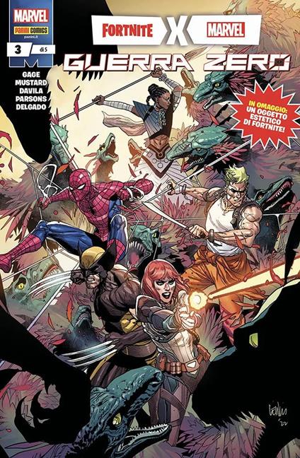 Guerra zero. Fortnite x Marvel. Vol. 3 - Christos N. Gage,Donald Mustard,Sergio Davila - copertina