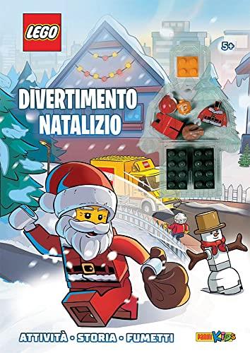 Divertimento natalizio. Lego. Ediz. a colori. Con minifigure LEGO® di Babbo Natale - copertina
