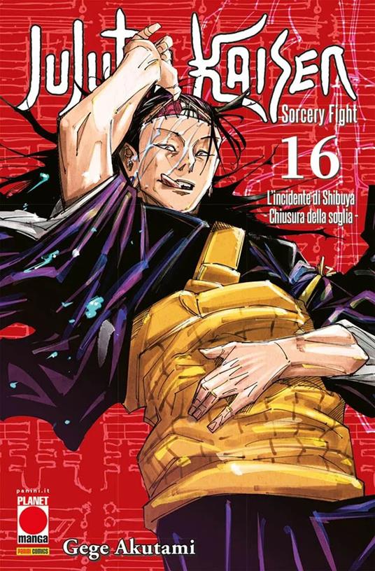 Jujutsu Kaisen. Sorcery Fight. Vol. 16: incidente di Shibuya. Chiusura della soglia, L'. - Gege Akutami - copertina
