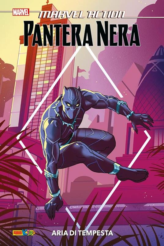 Black Panther. Marvel action. Vol. 1: Aria di tempesta. - Kyle Baker,Juan Samu - copertina
