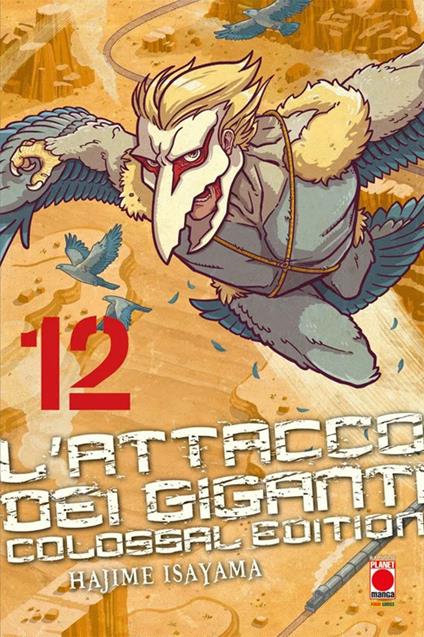 L' attacco dei giganti. Colossal edition. Vol. 12 - Hajime Isayama - copertina