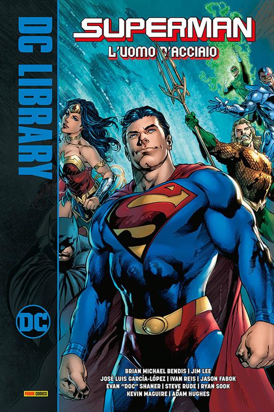 Superman. L'uomo d'acciaio - Brian Michael Bendis - copertina