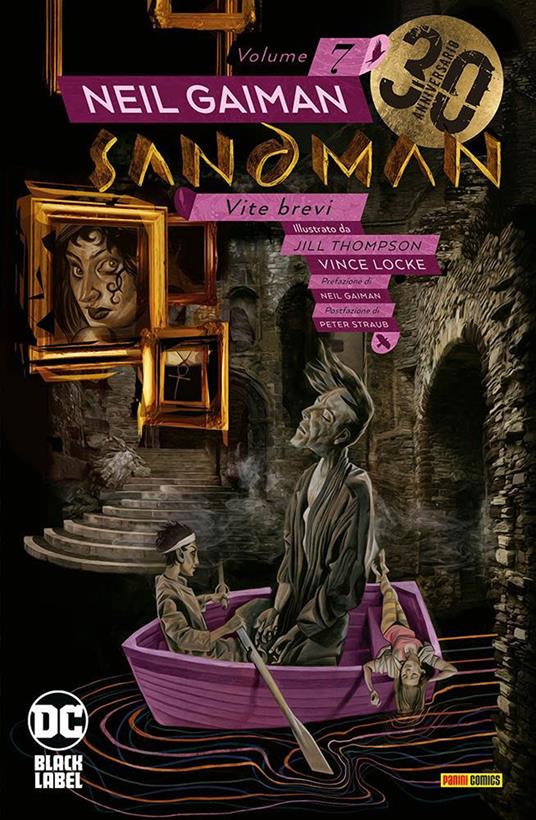 Sandman library. Vol. 7: Vite brevi. - Neil Gaiman - copertina