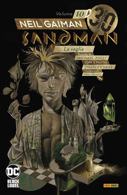 Sandman library. Vol. 10: La veglia - Neil Gaiman - copertina