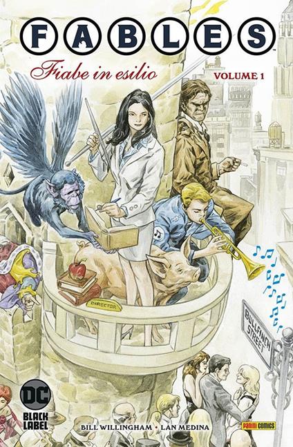 Fables. Vol. 1: Fiabe in esilio - Bill Willingham - copertina