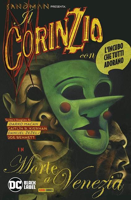 Sandman presenta: Il Corinzio e Bast. Vol. 7 - Darko Macan,Caitlín R. Kiernan,Danijel Zezelj - copertina