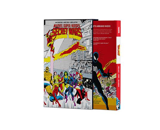 Secret wars. Marvel super heroes - Jim Shooter,Mike Zeck,Bob Layton - copertina
