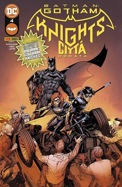 Città dorata. Batman. Gotham knights. Vol. 4 - Evan Narcisse,Abel - copertina