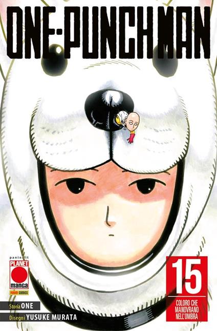 One-Punch Man. Vol. 15: Coloro che manovrano nell'ombra - One - copertina