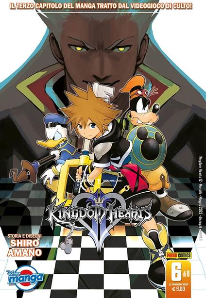 Kingdom hearts II. Serie silver. Vol. 6 - Shiro Amano - copertina