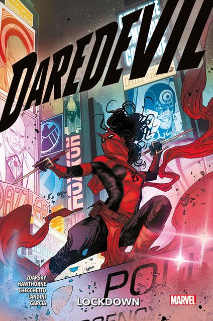 Daredevil. Vol. 7: Lockdown - Chip Zdarsky,Mike Hawthorne,Marco Checchetto - copertina