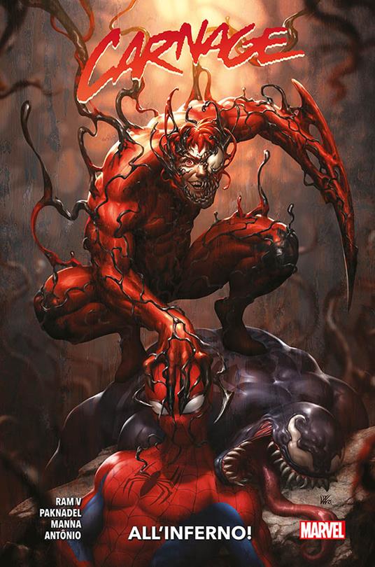 All'inferno! Carnage. Vol. 2 - Antonio Roge,Francesco Manna,Alex Paknadel - copertina
