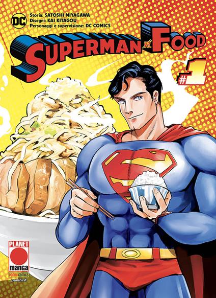 Superman vs. food. Vol. 1 - Satoshi Miyagawa,Kai Kitagou - copertina
