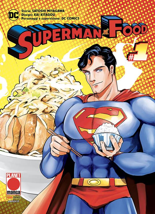 Superman vs. food. Vol. 1 - Satoshi Miyagawa,Kai Kitagou - copertina
