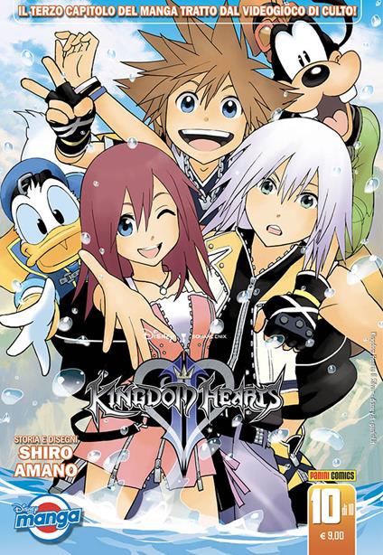 Kingdom hearts II. Serie silver. Vol. 10 - Shiro Amano - copertina