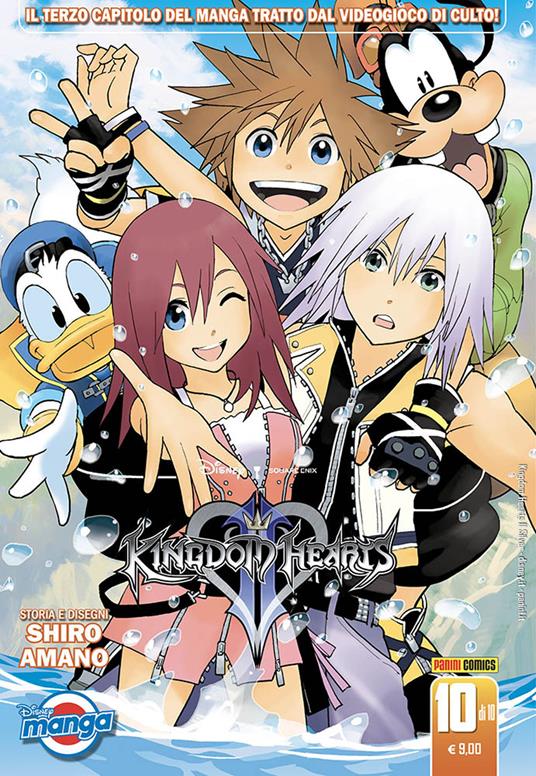 Kingdom hearts II. Serie silver. Vol. 10 - Shiro Amano - copertina