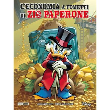 L'economia a fumetti di Zio Paperone - Alessandro Sisti - copertina