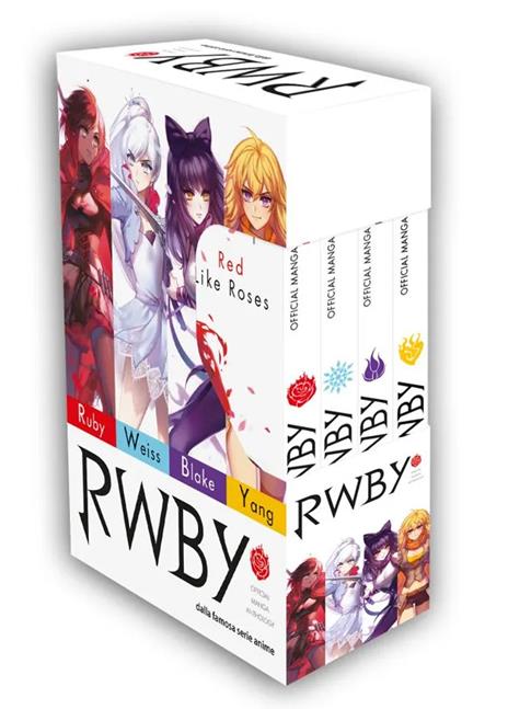 RWBY. Official manga anthology. Vol. 1-4 - copertina