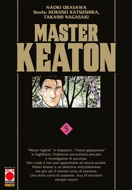 Master Keaton. Vol. 5 - Naoki Urasawa,Hokusei Katsushika,Takashi Nagasaki - copertina