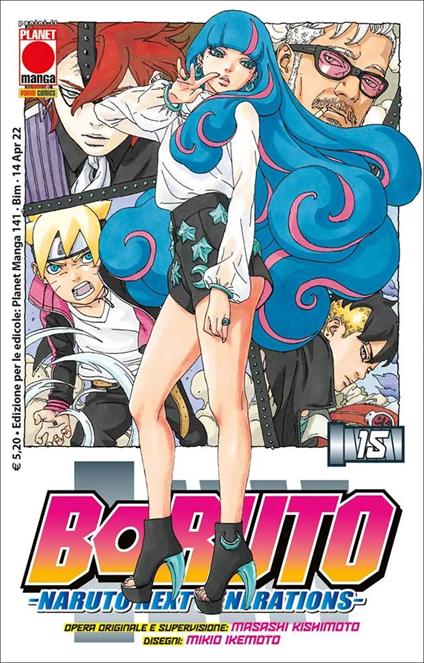 Boruto. Naruto next generations. Vol. 15 - Masashi Kishimoto,Ukyo Kodachi - copertina
