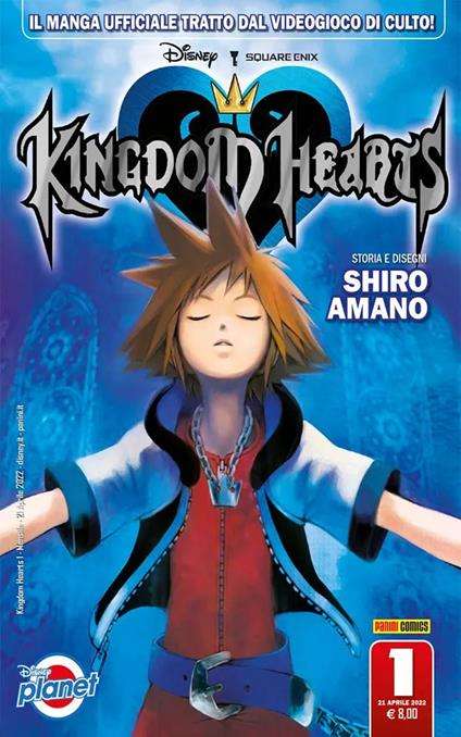 Kingdom hearts silver. Vol. 1 - Shiro Amano - copertina