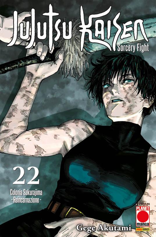 Jujutsu Kaisen. Sorcery Fight. Vol. 22: Colonia Sakurajima-Reincarnazione - Gege Akutami - copertina
